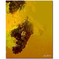Трговска марка уметност грозје III платно уметност од Мигел Паредес