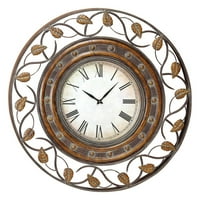 36 Декоративен часовник со железен wallид