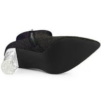 Уникатни поволни цени за чистиот блок -матурски чизми на глуждот на женските блок
