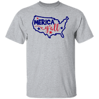 Графичка Америка 4-ти јули 'Ден на независност на Мерика Денот на маицата за маици
