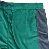 Чудо нација момчиња со долги ракави блок во боја на бои чилин пижами панталони, 2-пакувања, големини 4- & хаски
