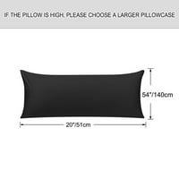 Сет на патент -памучна перница од памучна перница од црна боја 20 54