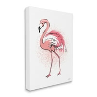 Tuphely Industries Pink Splatter Flamingo Flamingo Tropic Bird, 30, дизајнирана од Мартина Павлова