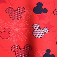 Scrubstar Women's Disney Mickey Boom V-вратот за печатење на врвот на врвот