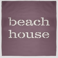 Едноставно Дејзи 60 80 Плажа куќа од руно фрли ќебе, правлива виолетова боја