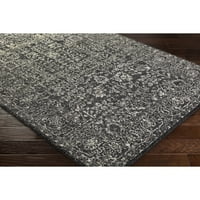 Уметнички ткајачи Харпут Ориентална област килим, црна, 2 '3'