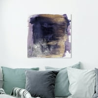 Кресида Аметист акварел - Виолетово сликарско платно уметничко печатење