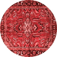 Ахгли Компанија Затворен Круг Персиски Црвен Традиционален Простор Килими, 5 ' Круг