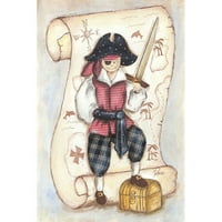 Мармонт Хил Пират од Рееса Квалиа Сликарство печатење на завиткано платно