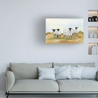 Jeanан Плут „Фарм животно во пасиште Ц“ платно уметност