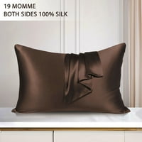 Уникатни поволни цени за свилена перница со мама со патент кафеава 20 26