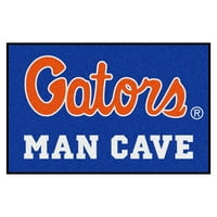 Флорида Гејтерс Скрипта Ман пештера почетник килим 19 x30