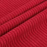 Уникатни поговори Кордура Текстура Декоративна фрлање перница за перници црвена 26 26